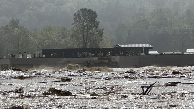 Dozens rescued from Tennessee hospital roof in Helene flood | CNN